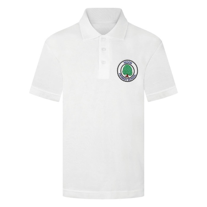 Polo Shirt White (Hedon Primary)