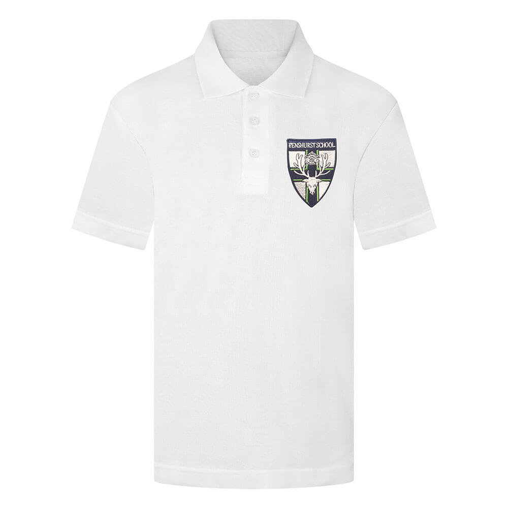 Polo Shirt White (Penshurst Primary) - Rawcliffes Schoolwear - Hull