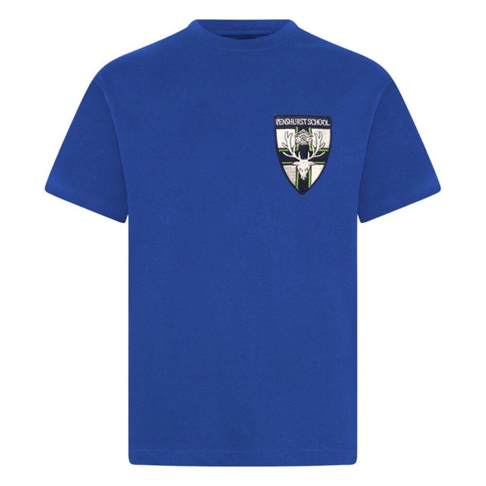 P.E. T-Shirt Y/G/B/R  (Penshurst Primary)