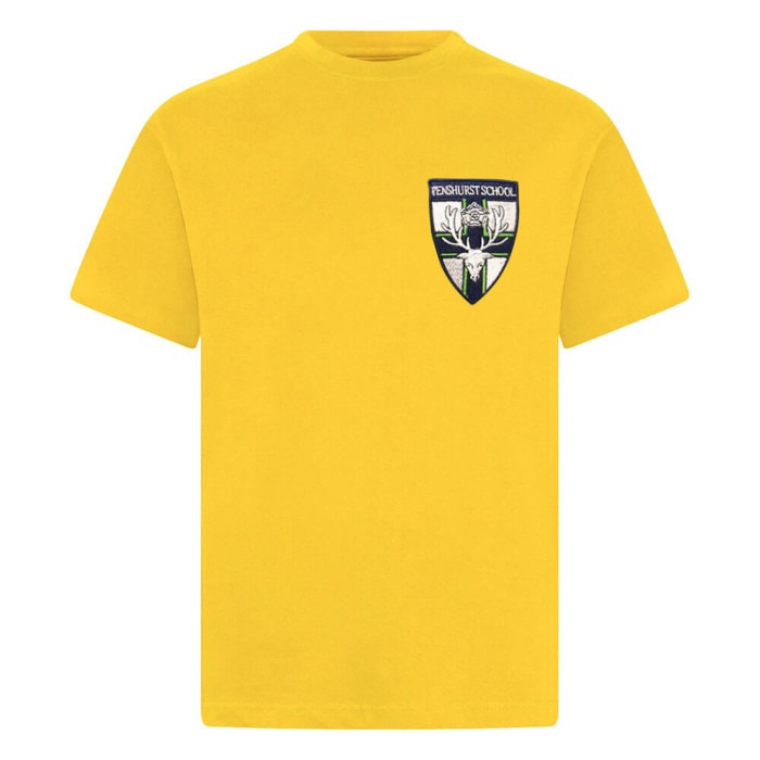 P.E. T-Shirt Y/G/B/R  (Penshurst Primary) - Image 7