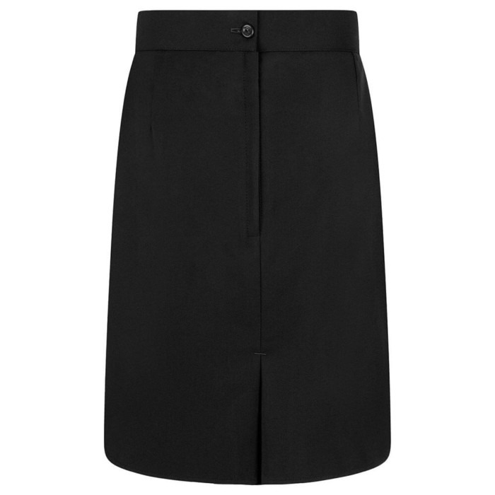 Longcroft School Black Skirt with emb logo - NOW HALF PRICE - Image 2