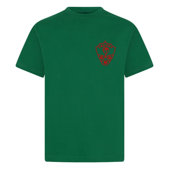 Croxby Primary P.E. T-Shirt Green