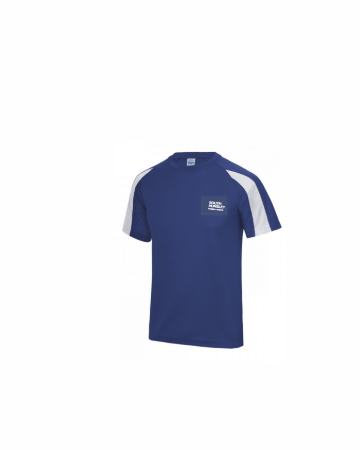 South Hunsley PE top  (with emb school logo)