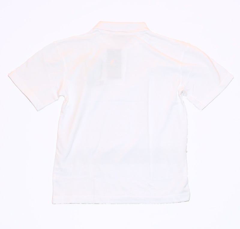 White P.E. Polo Shirt (Longcroft Logo) | Rawcliffes Schoolwear - Hull